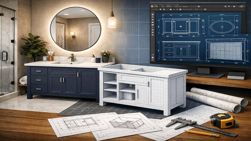 The Surprising Benefits of CAD Bathroom Vanity Plans Every Renovator Should Know