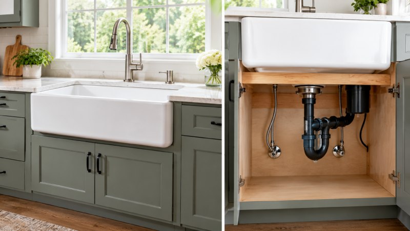 Farmhouse Sink Installation